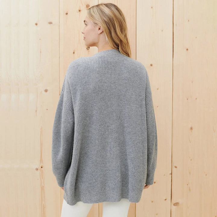 Cardigan Cashmere Oversize Donna