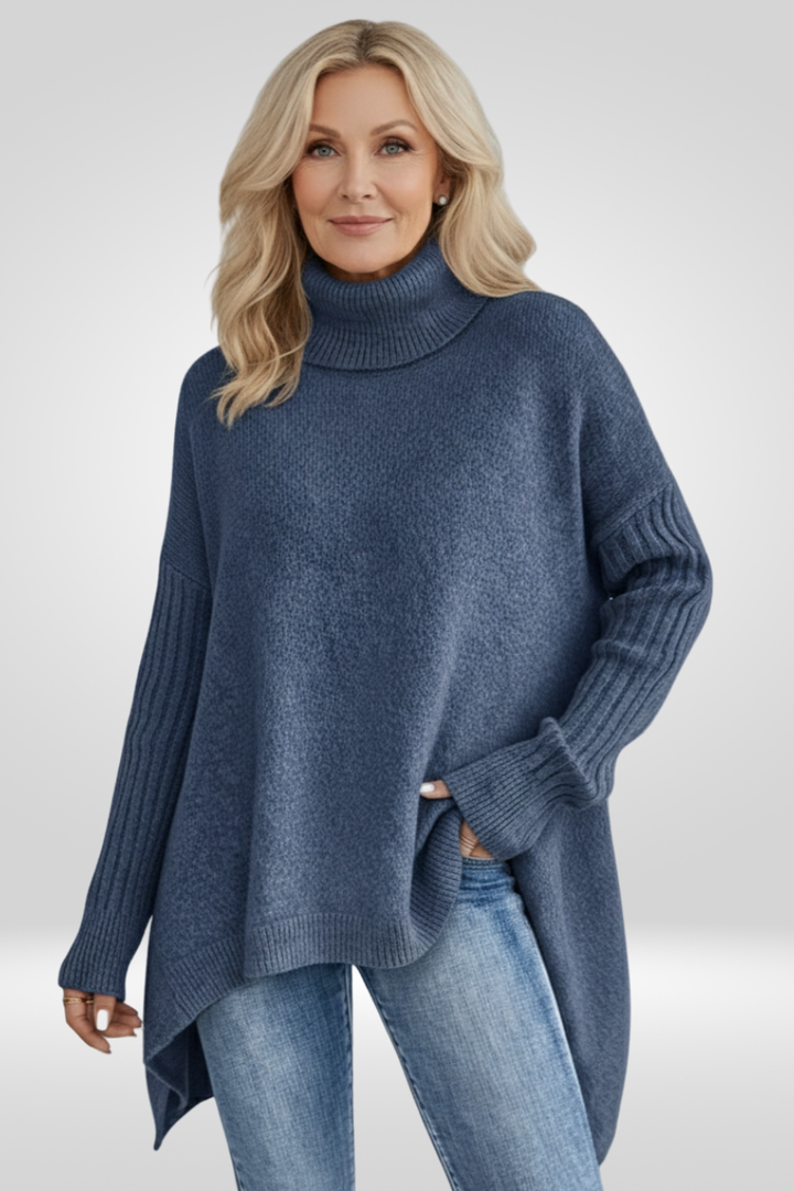MAGLIONE A COLLO ALTO PER DONNE