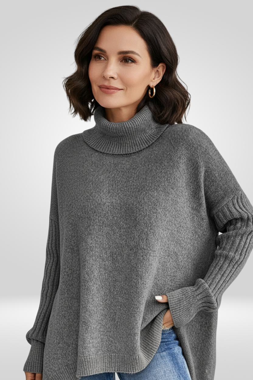 MAGLIONE A COLLO ALTO PER DONNE