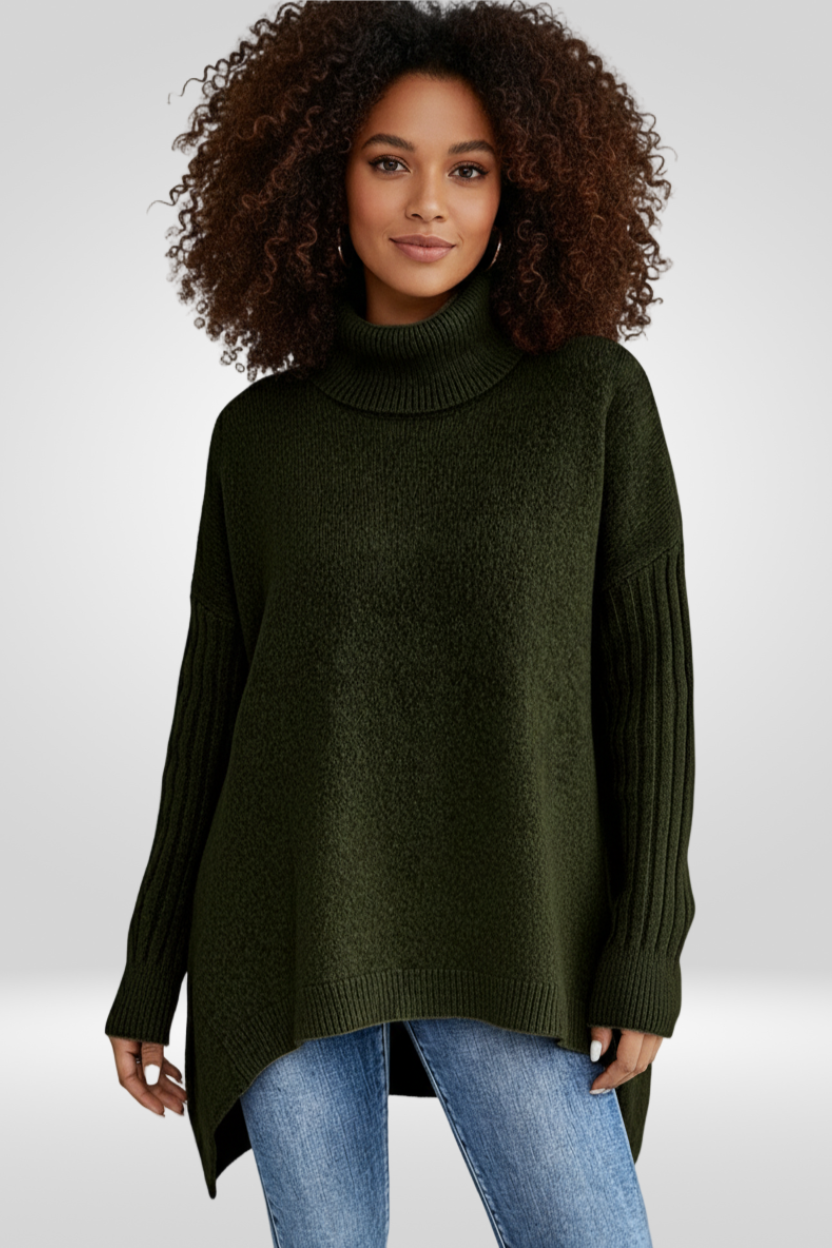 MAGLIONE A COLLO ALTO PER DONNE