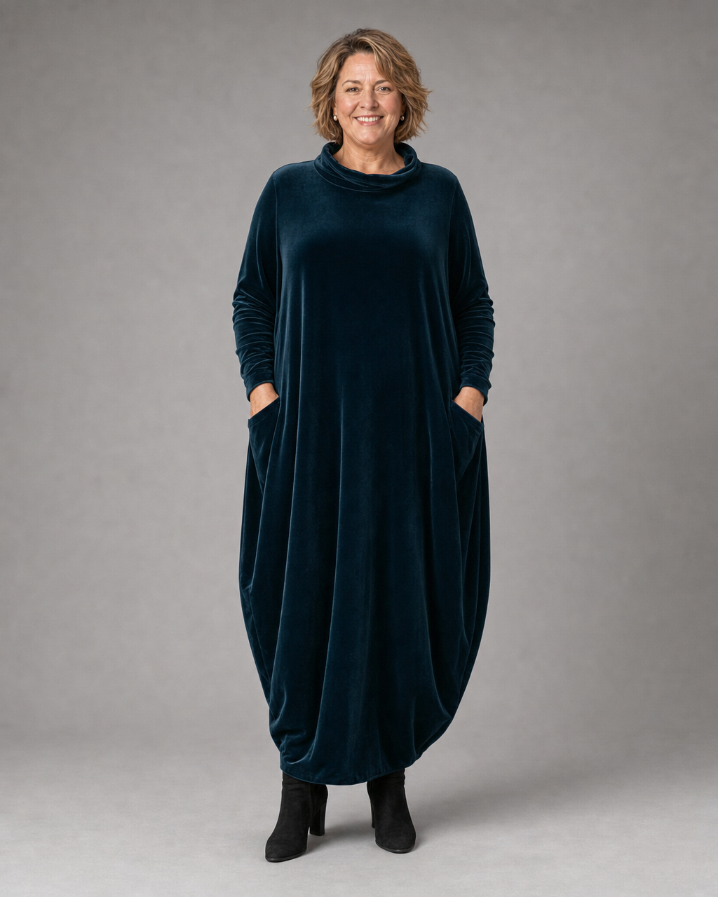 LEONA | ELEGANTE ABITO LUNGO PER AUTUNNO-INVERNO