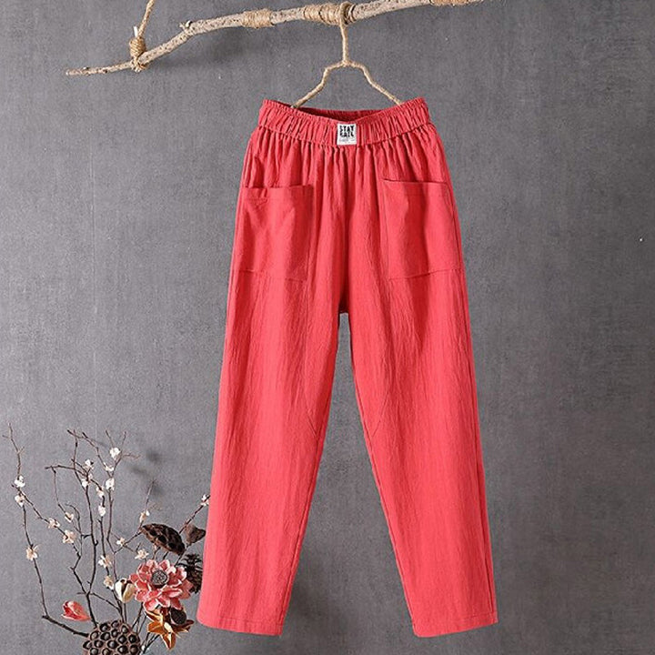 Alyra - Pantaloni Relaxati con Tasche