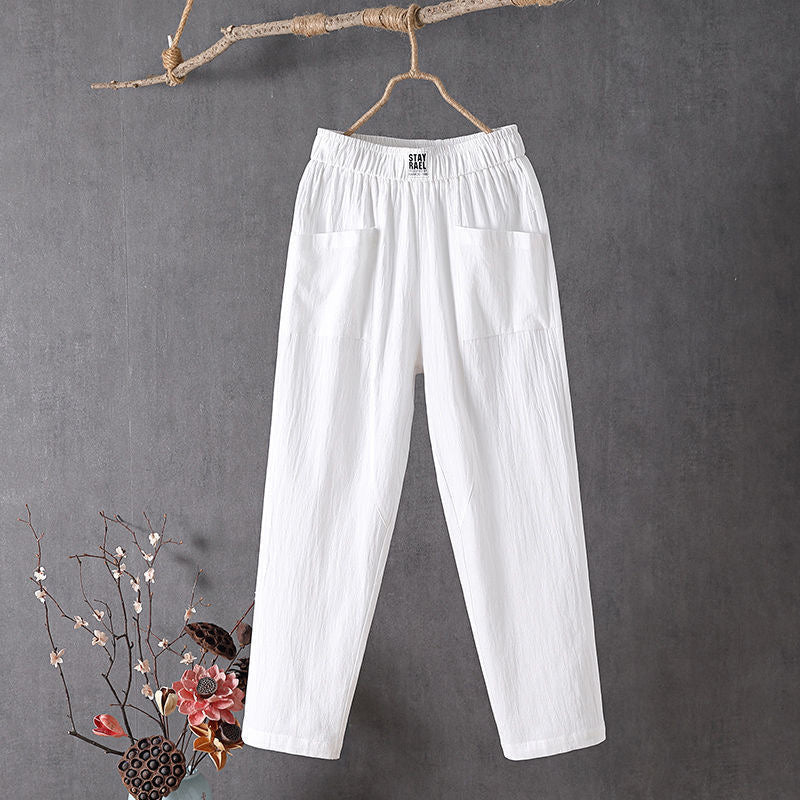 Alyra - Pantaloni Relaxati con Tasche