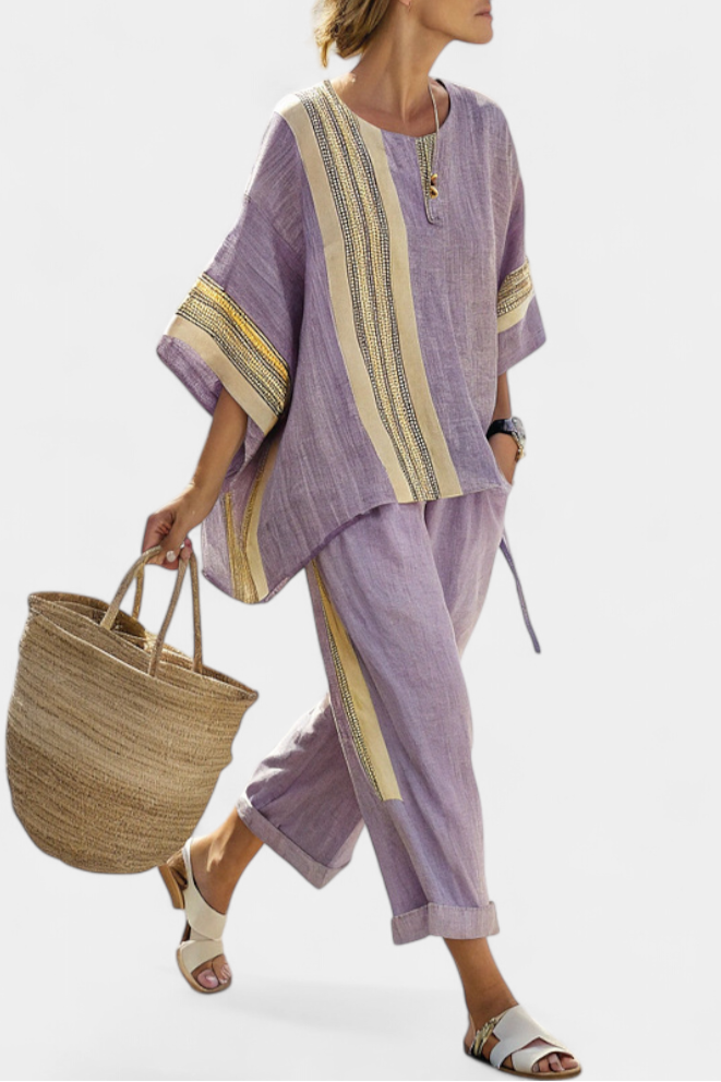 Elowric | Set Casual Lavanda