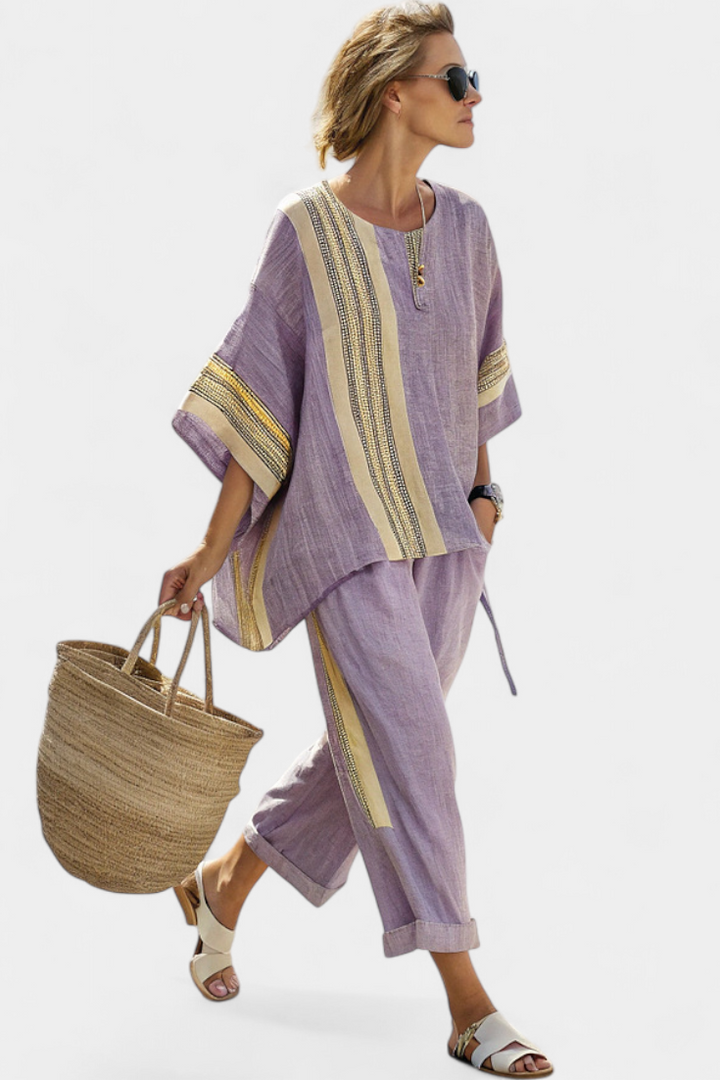 Elowric | Set Casual Lavanda