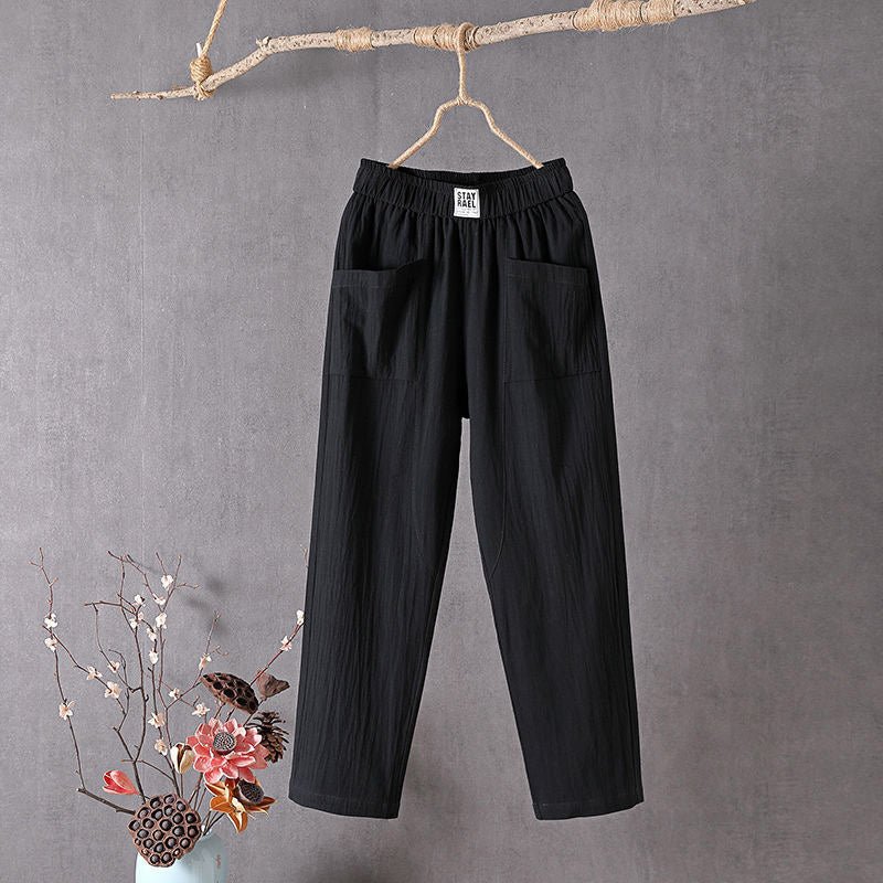 Alyra - Pantaloni Relaxati con Tasche