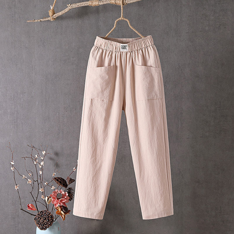 Alyra - Pantaloni Relaxati con Tasche