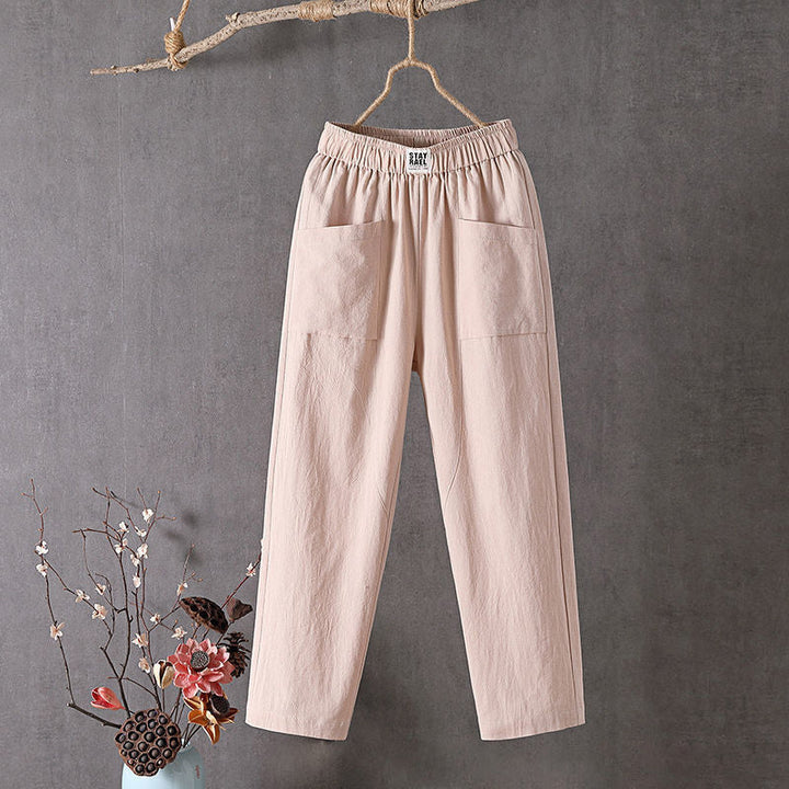 Alyra - Pantaloni Relaxati con Tasche