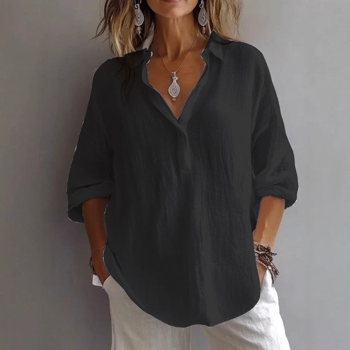 Valentina | Camicia Casual in Lino per Donne