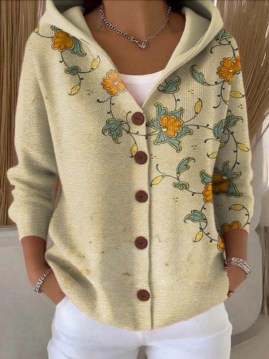 VESTE CON CAPPUCCIO PATCHWORK PER DONNE