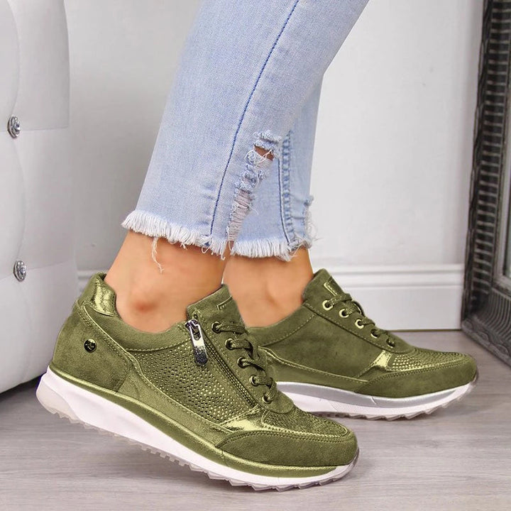 Candida | Sneakers Ortopediche con Zip