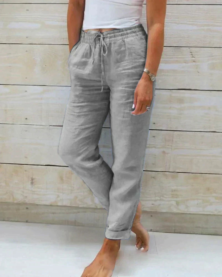 Valeria™ | Pantaloni di Lino Leggeri da Donna