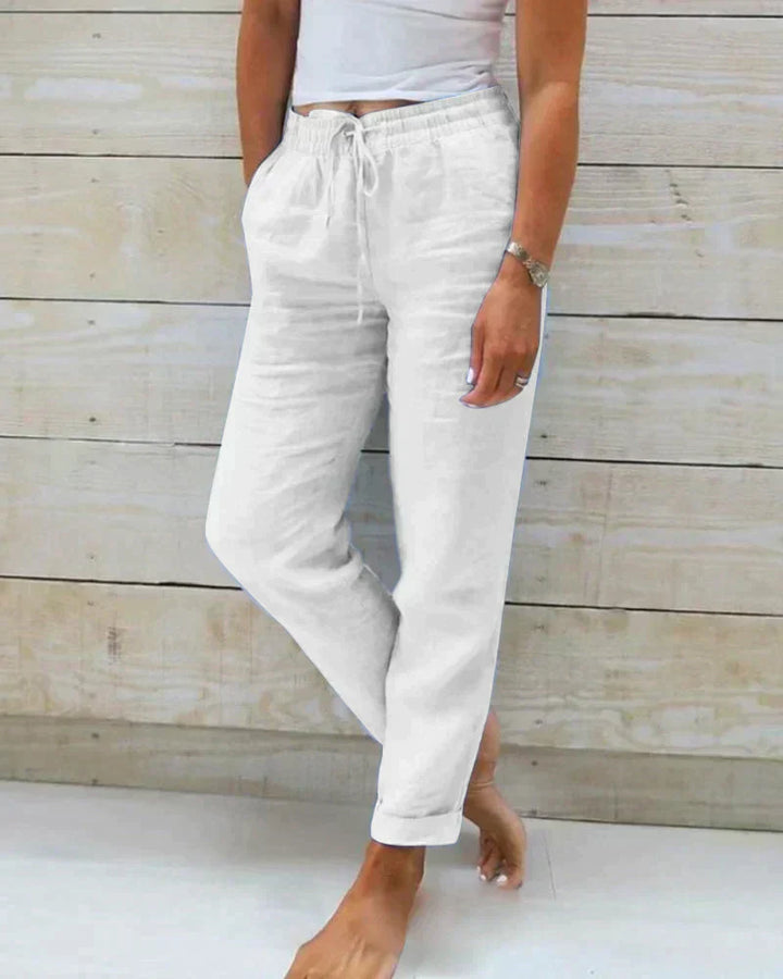 Valeria™ | Pantaloni di Lino Leggeri da Donna