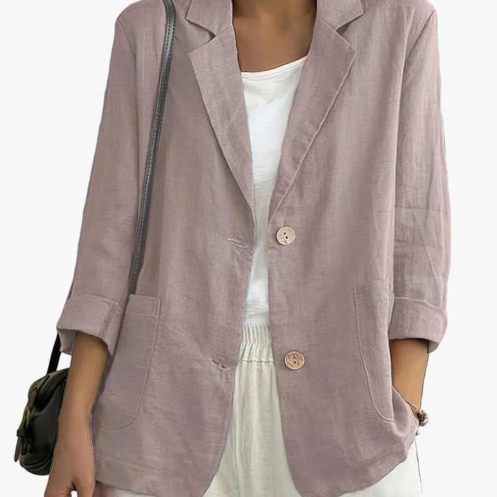 Giacca blazer casual elegante da donna a maniche lunghe stile urbano