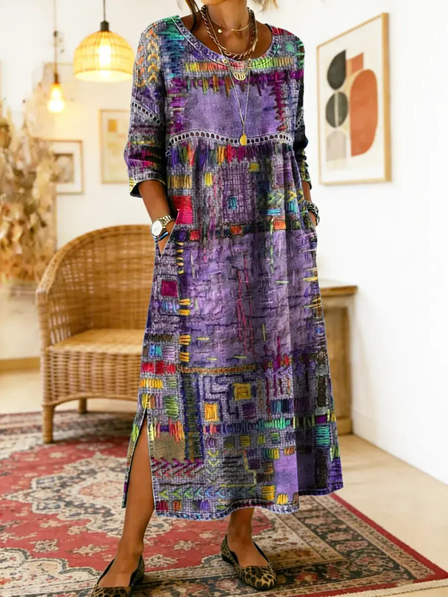 Manuela | Abito Patchwork