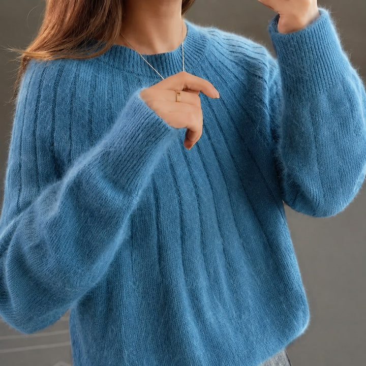 Taimi - Un pullover per donna di un'eleganza naturale