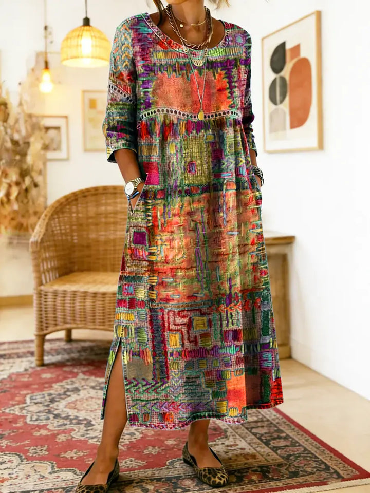 Manuela | Abito Patchwork