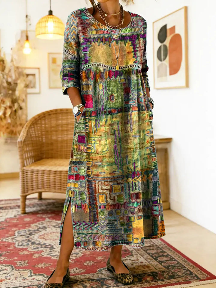Manuela | Abito Patchwork