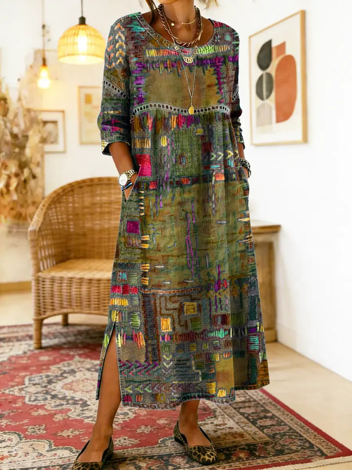 Manuela | Abito Patchwork