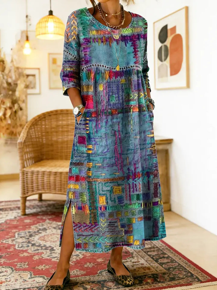 Manuela | Abito Patchwork