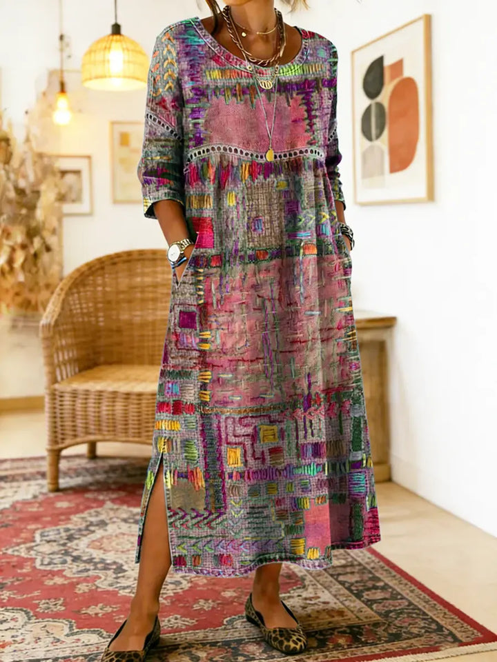 Manuela | Abito Patchwork