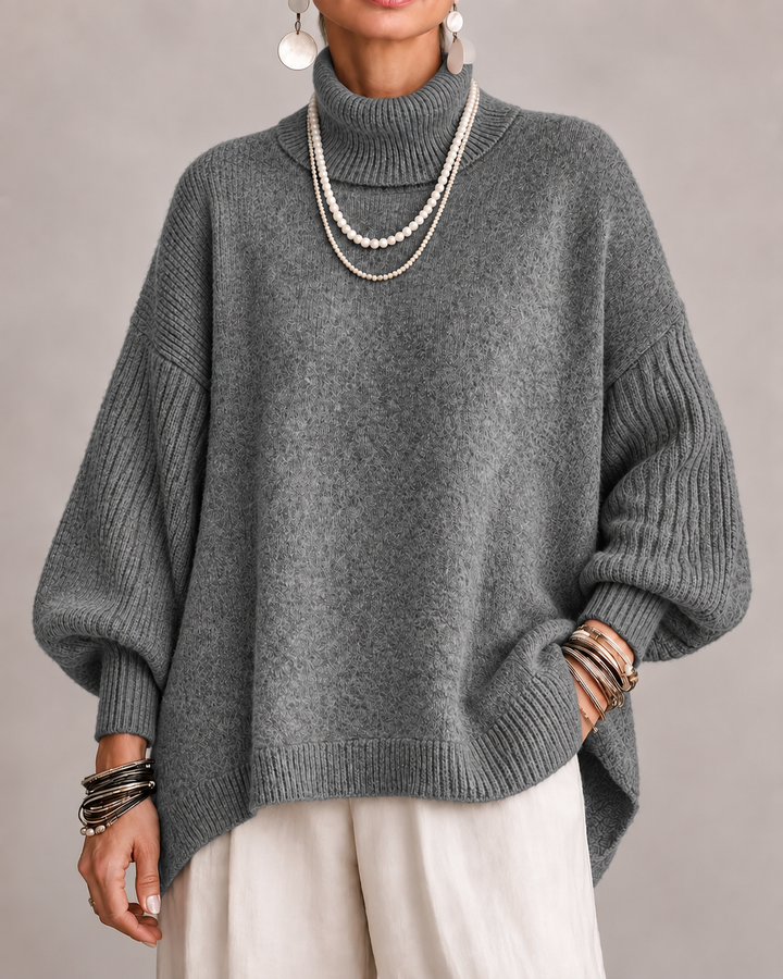 Pull Col Roulé Oversize Pauline