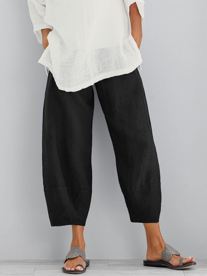 BELLUCCI MILANO | PANTALONI CROP IN COTONE PER DONNE