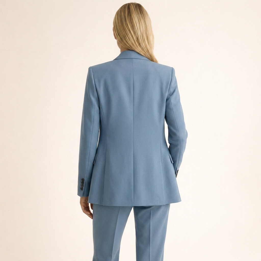 Lena | Completo da Donna con Pantaloni Svasati e Bottoni
