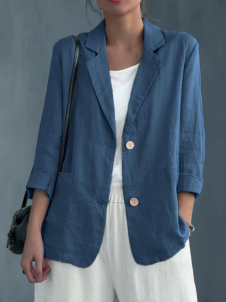Giacca blazer casual elegante da donna a maniche lunghe stile urbano