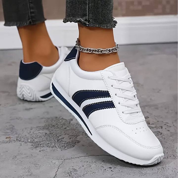 Lucienne — Sneakers bianche sportive eleganti e confortevoli