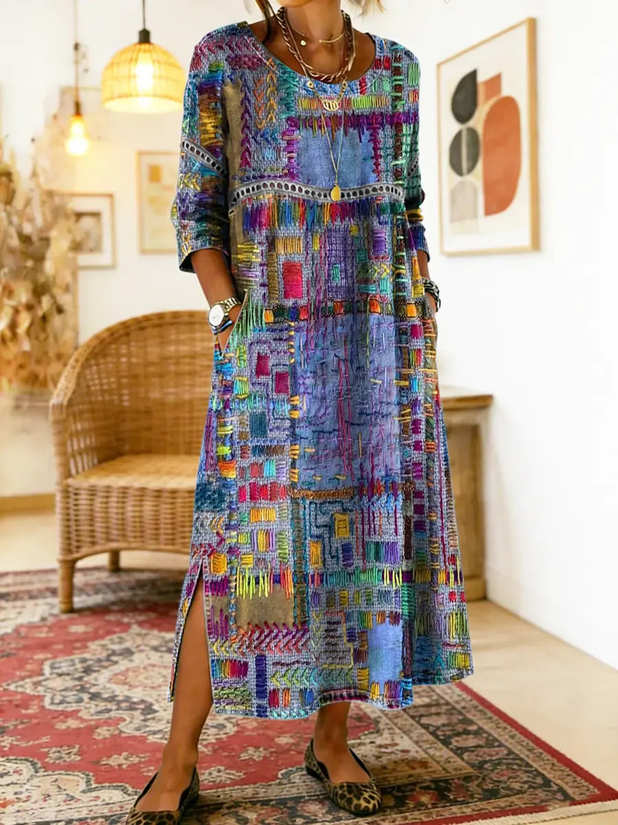 Manuela | Abito Patchwork