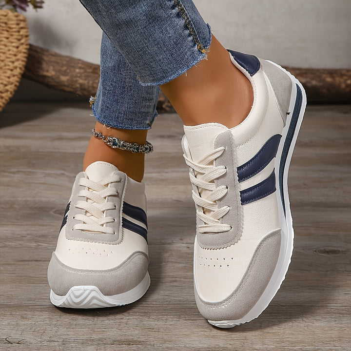 Lucienne — Sneakers bianche sportive eleganti e confortevoli