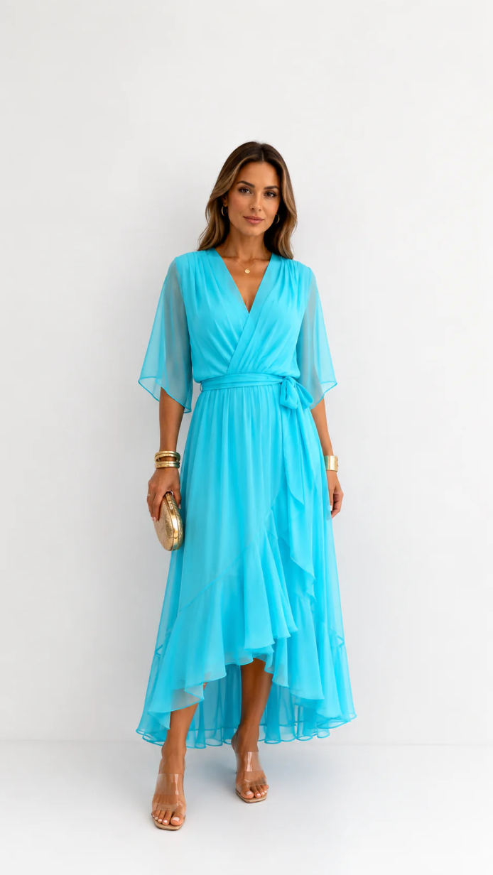 ABITO IN CHIFFON PER DONNE