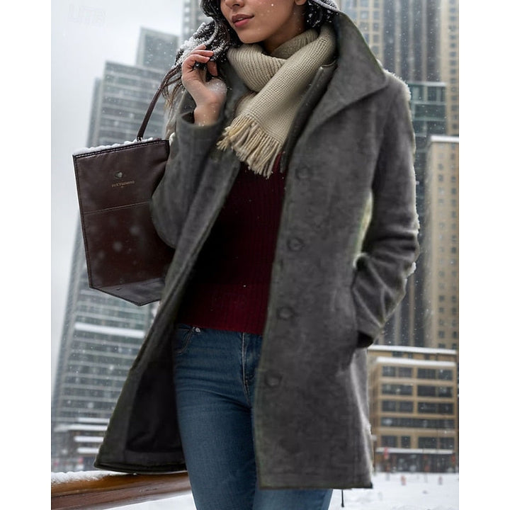 Cappotto da donna con bottoni