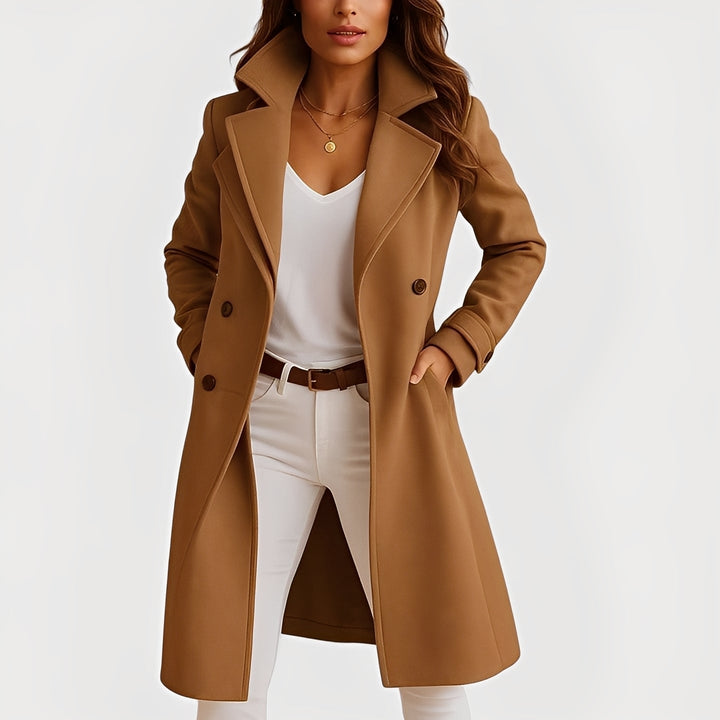 Camille - Cappotto elegante con tasche per donna