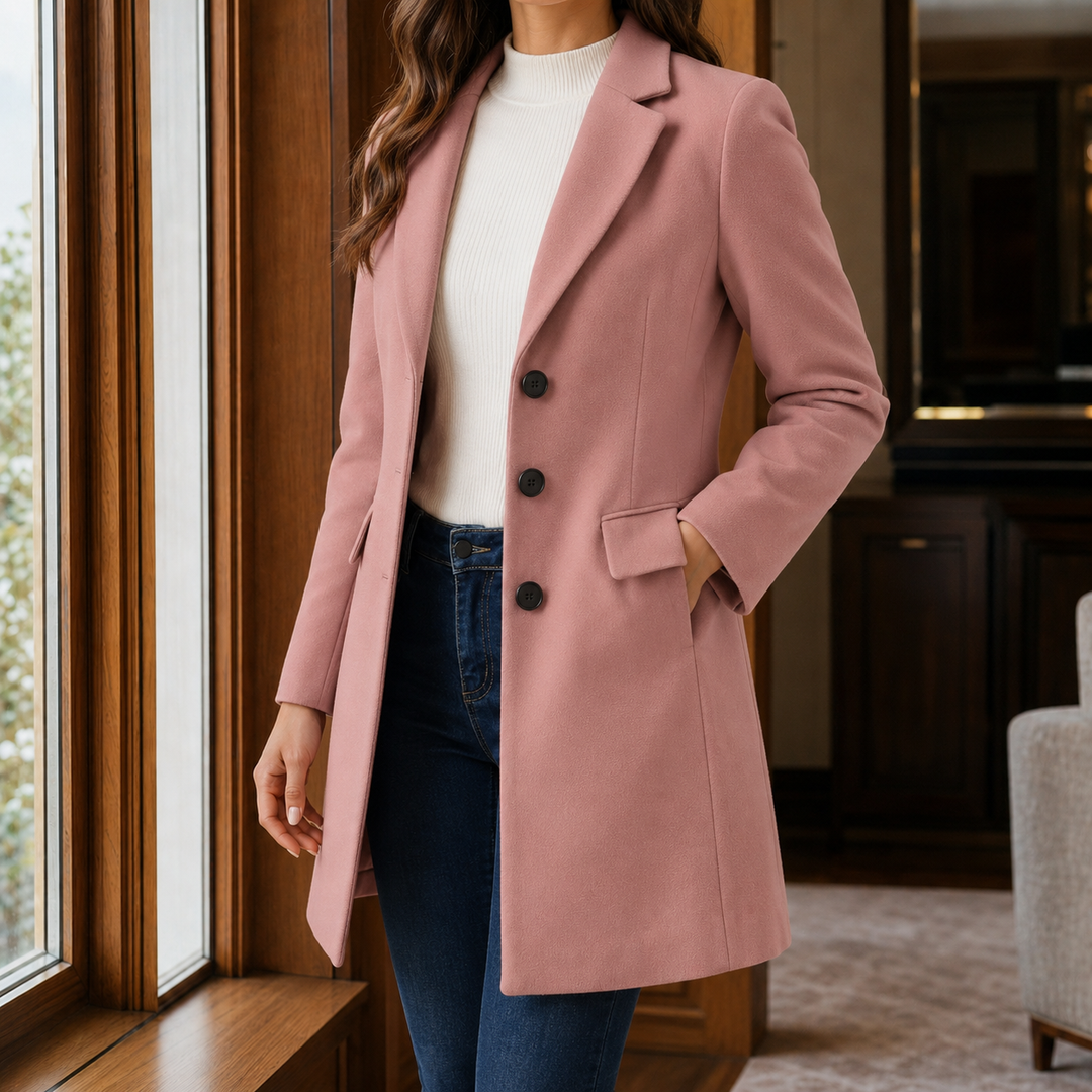 CAPPOTTO MEZZO LUNGO ADATTATO PER DONNE