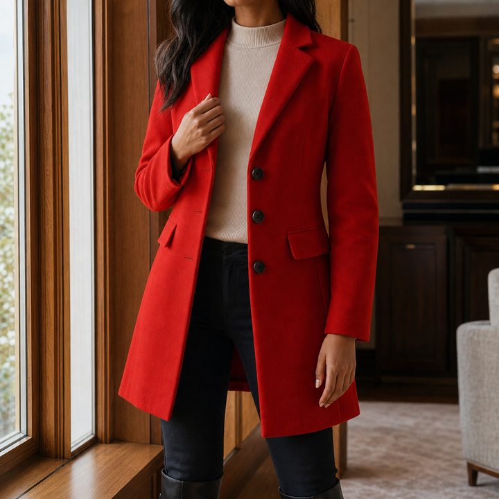CAPPOTTO MEZZO LUNGO ADATTATO PER DONNE