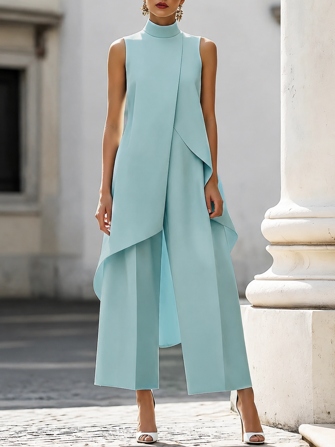 COMPLETO PANTALONE ELEGANTE PER DONNE