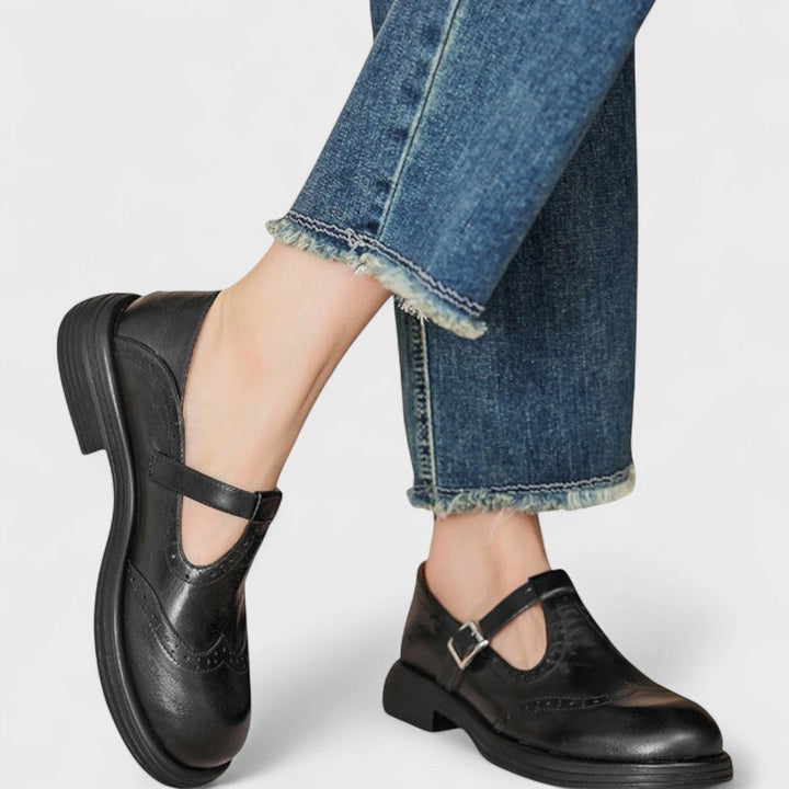 Elisa | Eleganza e Comfort Talon in Pelle