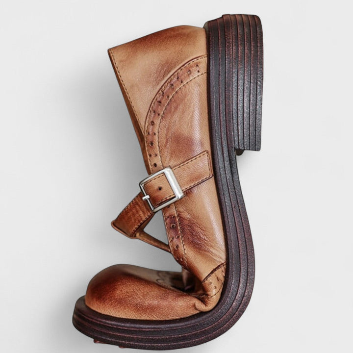 Elisa | Eleganza e Comfort Talon in Pelle