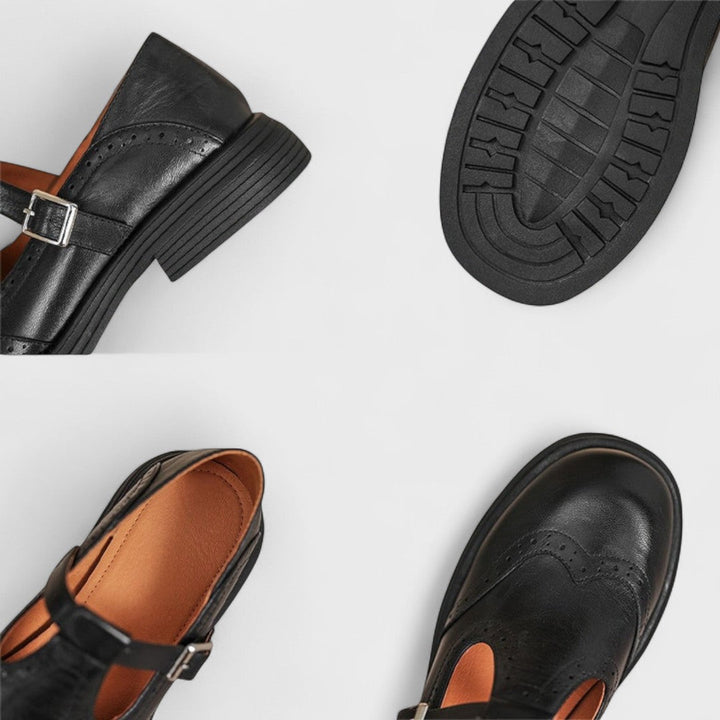 Elisa | Eleganza e Comfort Talon in Pelle