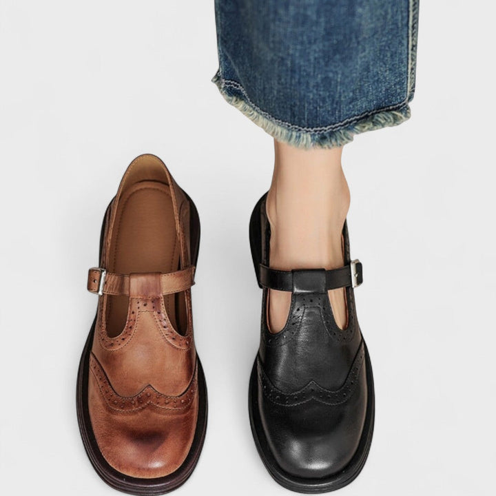 Elisa | Eleganza e Comfort Talon in Pelle