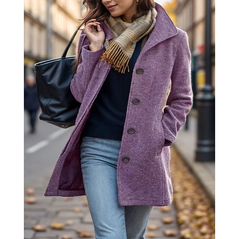 Cappotto da donna con bottoni