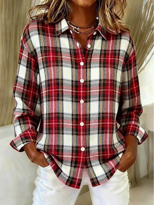 Madras | Cardigan a Bottoni Multicolore a Quadri