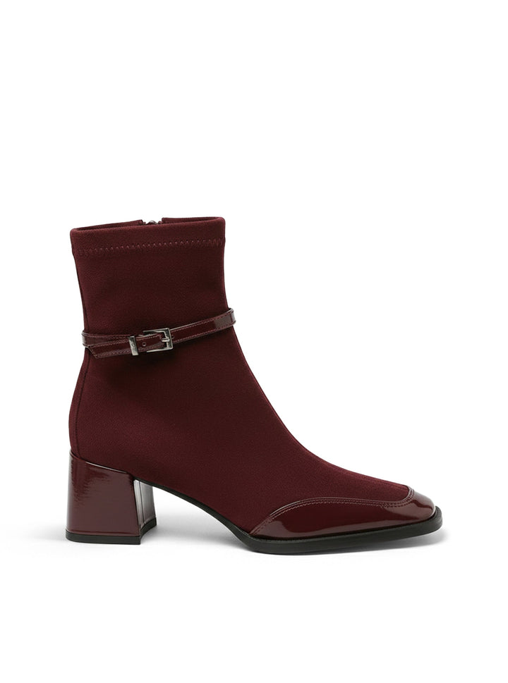 Romany | Stivaletti Eleganti in Eco-Suede con Tacco Medio