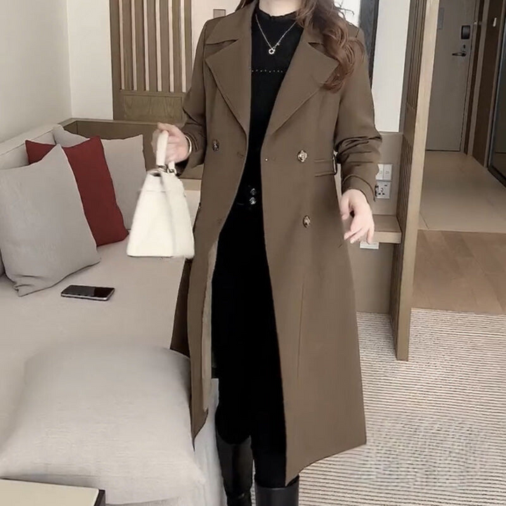 Luminara – Elegante Trench Caldo