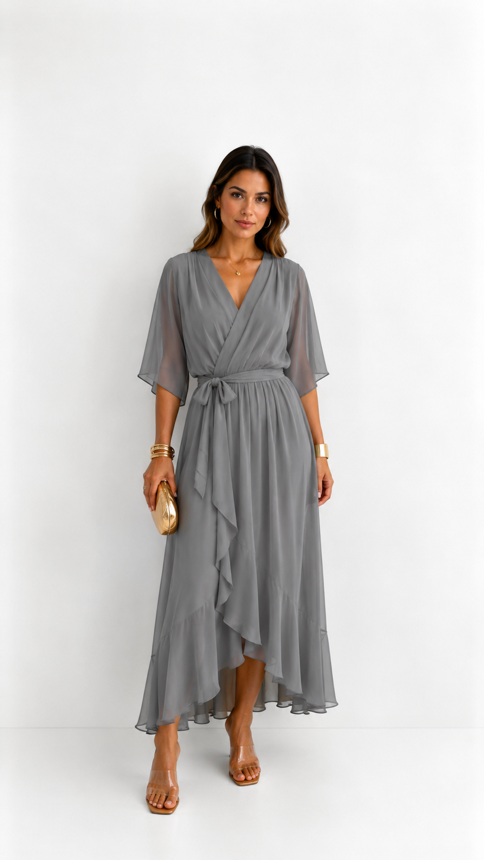 ABITO IN CHIFFON PER DONNE