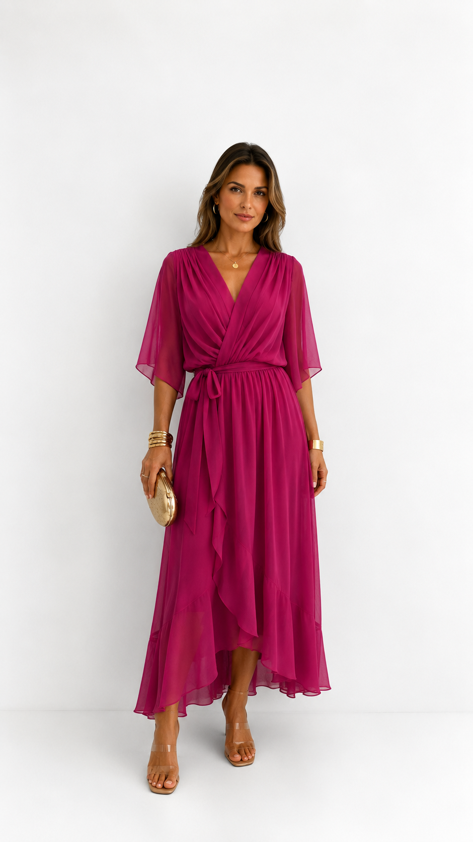 ABITO IN CHIFFON PER DONNE