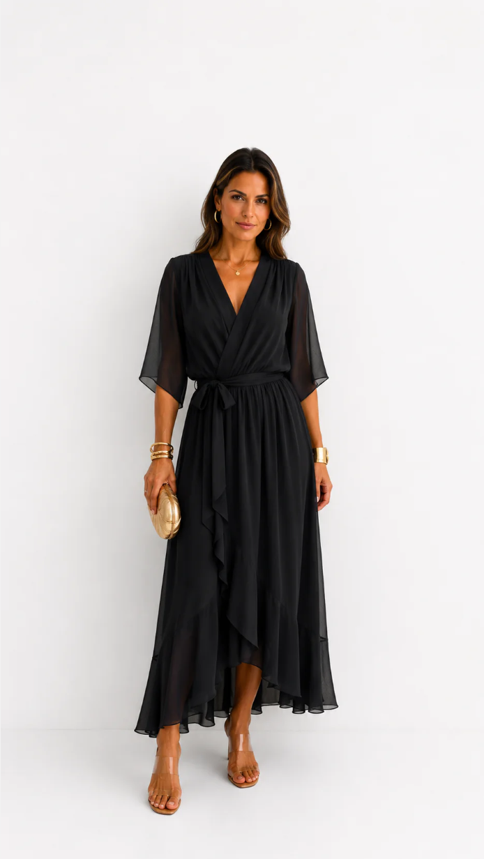ABITO IN CHIFFON PER DONNE